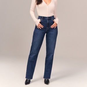 Abercrombie Curve Love Ultra High Rise 90’s Jean